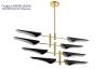 Люстра Crystal Lux Rafael Sp8 Gold фото 3