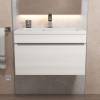 Тумба под раковину Uperwood Eva 3930213462 подвесная, выдвижной ящик, дуб харбор белый, 60 см фото 7