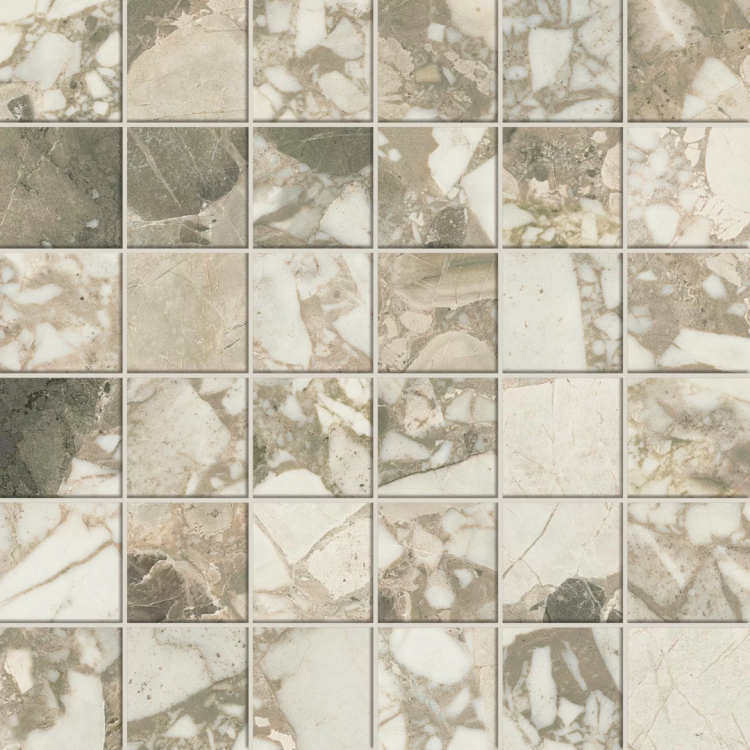 Мозаика Atlas Concorde Russia Forte dei Marmi 610110001058 Ceppo Apuano Cream Mosaic Lap/Форте де Марми Цепо Апуано Крем Лап 30x30
