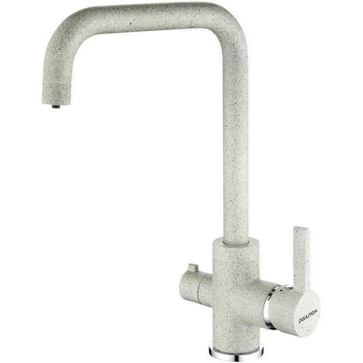 Смеситель для кухни Paulmark Logas Lo213021-310 серый