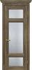 Межкомнатная дверь экошпон Мариам Тоскана-3, остекленная, бруно 800x2000