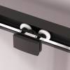 Душевой уголок Am.Pm Above W9XG-403-12090-BT профиль черный матовый, стекло прозрачное, 120x90 фото 13