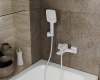 Смеситель для ванны Rush Thira TR3635-44White белый фото 2