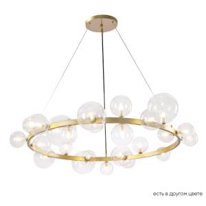 Люстра Crystal Lux Agata Sp24 V2 Gold/Transparente