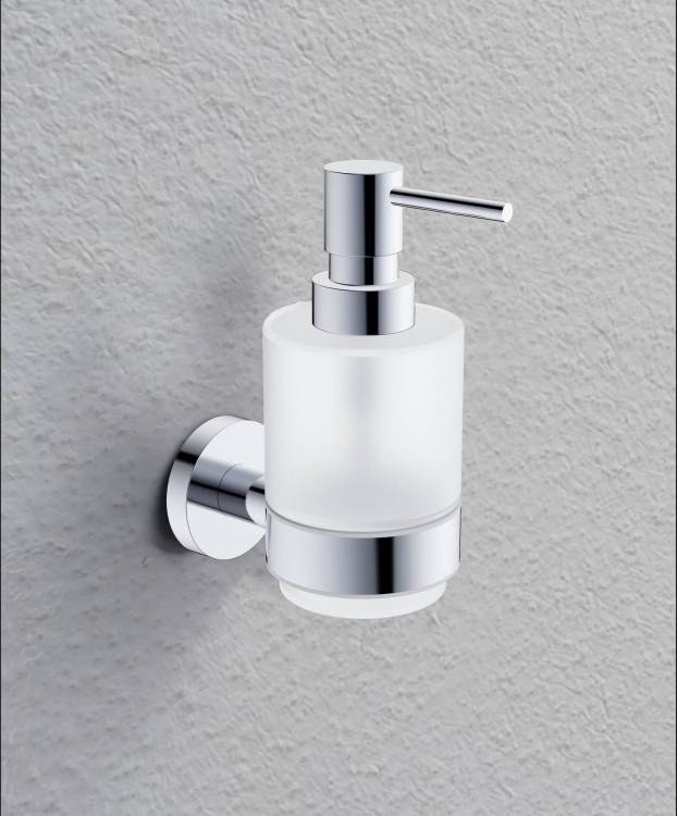 Дозатор AQUAme Trento AQM7213CR хром, белый