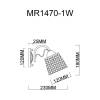 Бра MyFar Luiza MR1470-1W фото 2