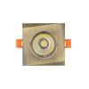 Встраиваемый светодиодный светильник Lumina Deco Dalston LDC F115 GR+BR фото 3