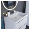Раковина Uperwood Classic Quartz 291030000 белая матовая, жасмин, 60x45 фото 2