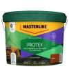 Пропитка защитная для деревянных фасадов и интерьеров Masterline Protex орегон 9 л