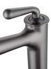 Смеситель для раковины Wonzon & Woghand WW-88239008-BGM высокий, темный графит фото 4