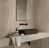 Керамическая плитка Ragno Travertino Wall RCUM Struttura 3D Dorica Cross Bianco Rett 40x120 фото 2