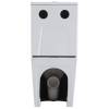 Унитаз компакт Black&White W-7703 7703W Безободковый Белый фото 7