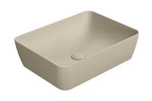 Раковина GSI Nubes 903708 бежевый матовый, 50x38
