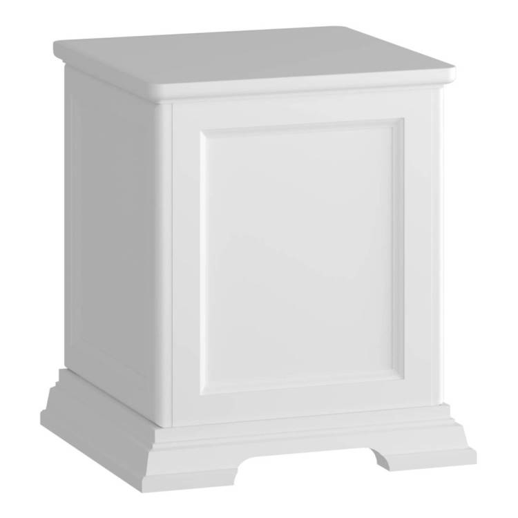 Тумба Opadiris Риспекто белая, с откидным верхом