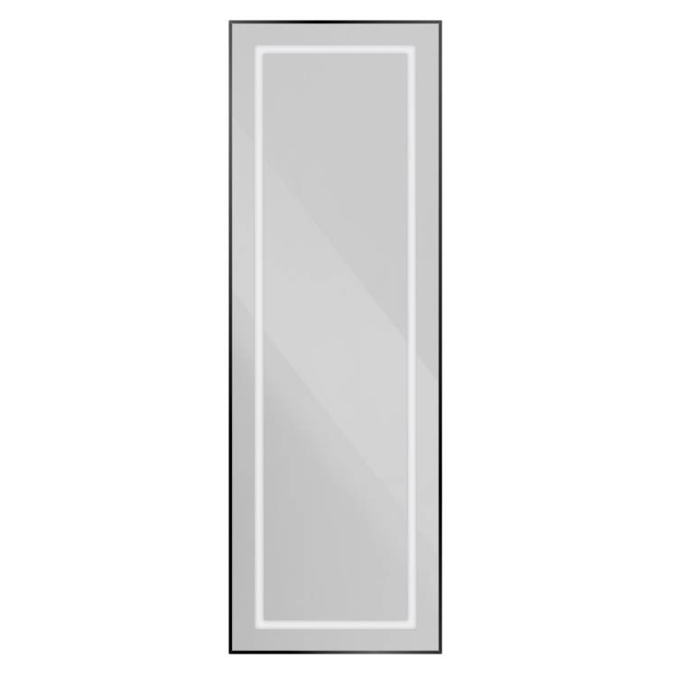 Зеркало BelBagno SPC-KRAFT-555-1700-TCH-PIA-NERO напольное, с подсветкой и сенсорным выключателем, 169.5x55