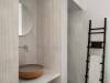 Керамическая плитка Ragno Travertino Wall RCUV Decoro Malva Touch Cross Bianco Rett 40x120 фото 8