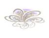 Потолочный светодиодный светильник Ambrella light Acrylica FA513