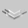 Коннектор угловой Technical Exility TRACL034-42W-R фото 3
