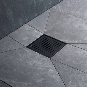 Душевой трап Am.Pm MasterFlow W01BD-P11-010-01BM универсальный затвор Cut Gradient 10см, черный матовый