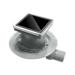 Душевой трап Pestan Confluo Standard Black Glass 1 15x15