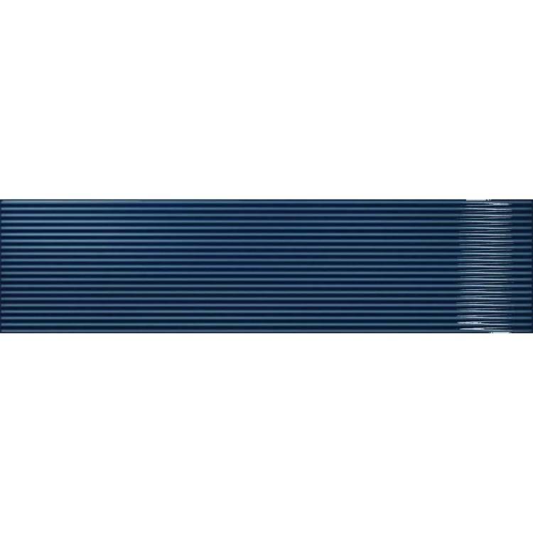 Керамическая плитка Amadis Stripes 8436552229576 Cobalto Crackle 6.5x26.1