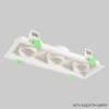 Светильник встраиваемый Crystal Lux CLT 069C3 WH