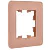 Рамка 1-постовая IEK Brite BR-M12-G-41-K97 розовый фото 4