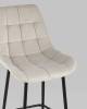 Стул барный Stool Group Флекс AV 405-N02-08(PP) велюр бежевый фото 7