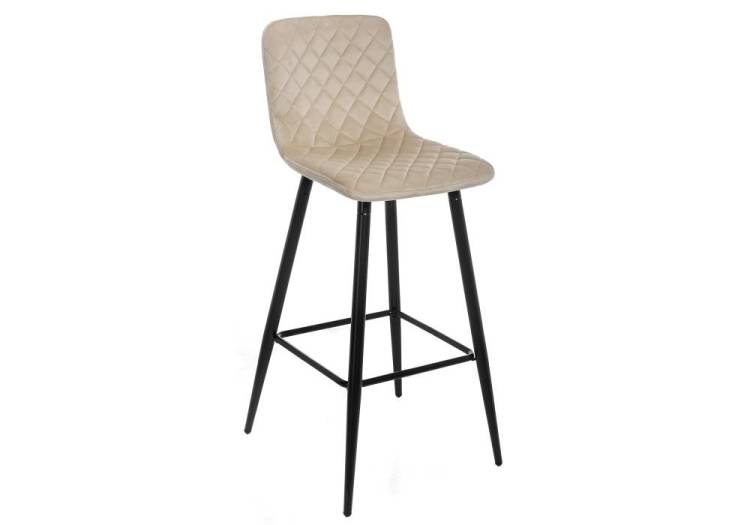 Стул барный Woodville Tarli 11540 черный, бежевый