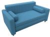 Прямой диван Лига Диванов Лига-070 129648 амур 10 голубой фото 5