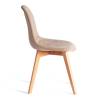 Стул Tetchair Cindy Soft (mod. C1021F1-1) 21232 коричневый HLR12/натуральный 55x48x83 фото 2