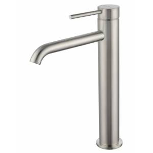 Смеситель для раковины Wonzon & Woghand Stick WW-88239017-BN высокий, брашированный никель