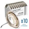 Точечный встраиваемый светильник Luminarte Lumin Arte LDL-GX53/01MCH