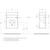 Тумба с раковиной BelBagno Pietra Mini 46 L stone фото 16