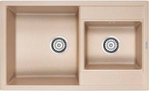 Мойка кухонная Paulmark Tandem PM238250-QU кварц