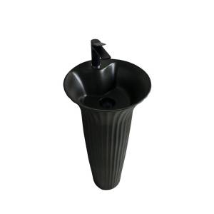 Раковина Gid Autonomo 81114 Nb132bg 40 см, черная