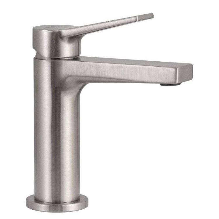 Смеситель для раковины Remer Slash & Dot SL12XV сталь