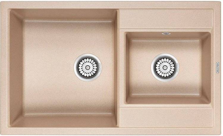 Мойка кухонная Paulmark Tandem PM238250-QU кварц