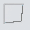 Душевой уголок Radaway Idea Black KDD 90x90 фото 5