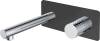 Смеситель для раковины Boheme Stick 125-BCR.2 С ВНУТРЕННЕЙ ЧАСТЬЮ, black, touch chrome