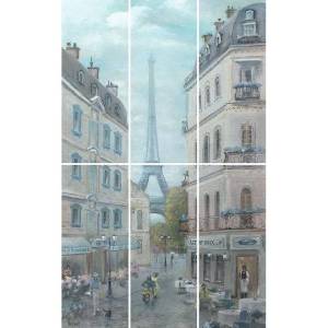 Панно Kerama Marazzi Кантри Шик VB/A14/6x/7071 Париж 60x100