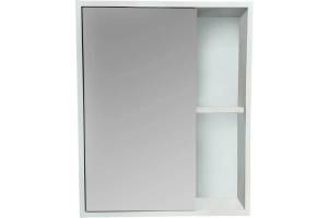 Зеркало-шкаф Runo Эко 00-00004679 бирюзовый, 52x65