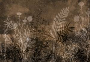 3D Фотообои Artegrafico «Композиция из полевых трав в теплых тонах» HRB-007 канвас