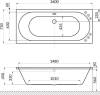 Акриловая ванна Excellent Oceana 160x75 фото 8