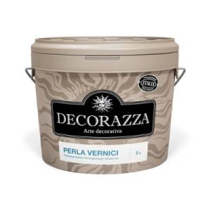 Защитное декоративное покрытие Decorazza Perla Vernici база Argento PL001 белое 1 кг