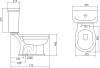 Унитаз-компакт BelBagno Boheme BB115CPS фото 4