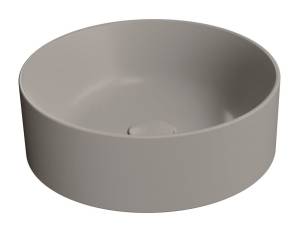 Раковина GSI Kube X 942605 серый беж матовый, 40x40