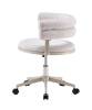 Кресло компьютерное Stool Group Ponty Bebe Office Chair OTE-CL 113 beig.l светло-серый серые ножки фото 3