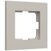 Рамка 1-постовая Werkel Slab W0012917 дымчатый софт
