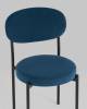 Набор из 4 стульев Stool Group Бриф SN AV 477-C78-9005-K X4 синий, велюр фото 8